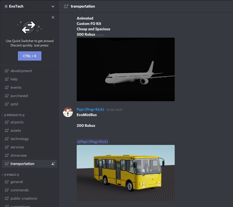 ARuners's tweet photo. Just noticed something called "EvoTech" owned by these two @JovaAir and @VooFX is reselling my bus. 

pls retweet this to spread awareness of these two resellers 🤡 https://t.co/fKhGcpstlw
