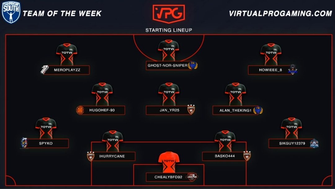 Well done to our goalkeeper @ChealyBFD92 for making TOTW 2.

<a href="/OfficialVPG/">Virtual Pro Gaming</a>