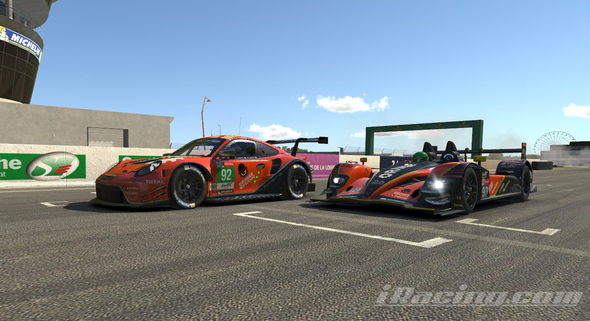 OMecanic's tweet image. Podium pour l'équipage Chrome sur la Porsche 911 RSR avec la 3ème marche du podium🥉
L'équipage Gold sur la HPD fini à une une jolie P5.
Une belle première pour nos 9 des 10 pilotes présent ce week-end au @24hoursoflemans sur @iRacing
#Simracing #iRacing