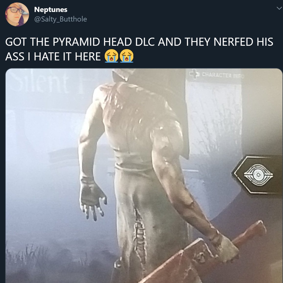 Dead By Daylight: Pyramid Head Gets Big Butt In Update