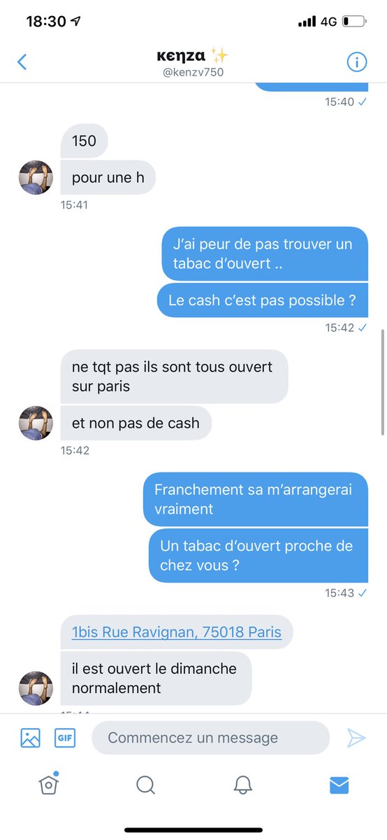 lovefeet_17's tweet photo. !!!ALERTE a tout les soumis, fétichistes et domina !!!
@kenzv750 un fake, arnaque qui se cache derrière ce compte .
Vol de 150euros pour une séance qui n’a pas eu lieu 
N’hésitez pas à SIGNALER ce compte et faite attention à qui vous avez à faire. 
Preuve en photo https://t.co/gYN2QAQqr2