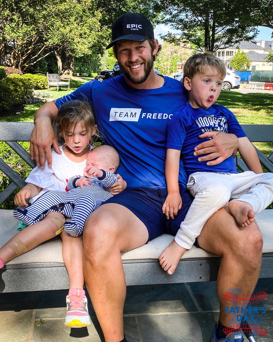 Dodgers's tweet photo. Happy #FathersDay from your Los Angeles Dodgers! https://t.co/jtqGi7hrTP