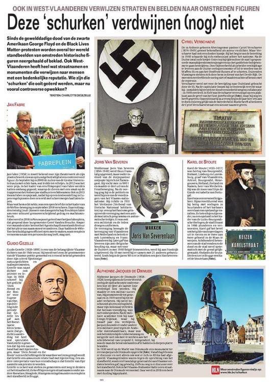 Guido Gezelle een schurk noemen en denken dat Karel De Stoute Keizer Karel is. Het Laatste Nieuws kan dat. #deschaamtevoorbij