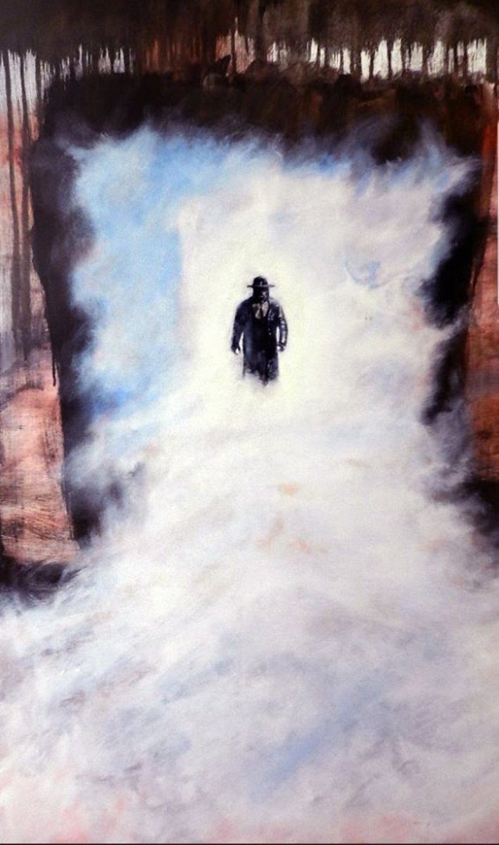 Acrylic on Canvas. #thelastride #thankyoutaker #undertaker #artwork #wrestling #art