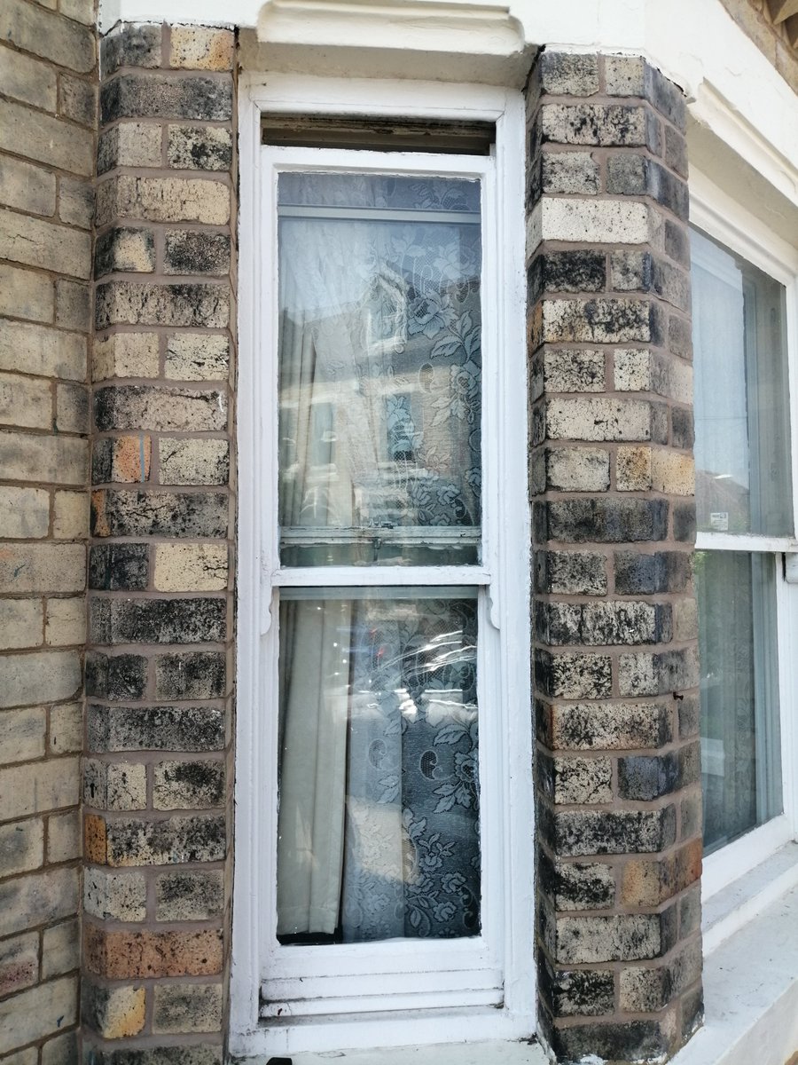 ElvetConsult's tweet photo. We were appointed by a housing association to investigate a defect relating to a Housing Disrepair Case. Our surveyor discovered the tenant had fitted secondary glazing to the insides of sliding sash bay window, which limited air flow and contributed to condensation. #surveying https://t.co/CSVavvfBnL