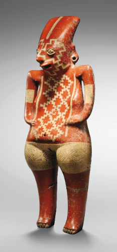 Au Préclassique Récent, c’est l’emblématique culture Chupicuaro (400 av. JC – 0) qui produit les figurines les plus remarquables !Couleur, maîtrise technique, tout y est !