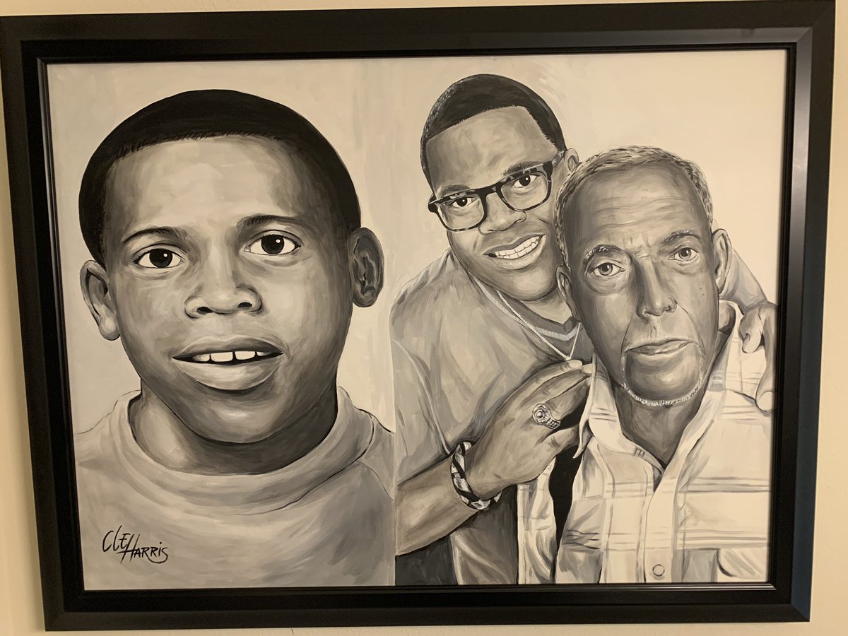 Happy Father’s Day! Missing my Dad. Thank you Dad! #recipeforlifeislove #FathersDay Artist: <a href="/clevell/">Clevell Harris</a>