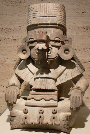 Certaines de ces bouteilles représentent le défunt ou encore Cocijo, le dieu de la foudre des Zapotèques !