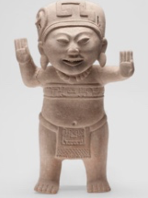 Pendant ce temps, dans le Veracruz…Eh bien on produit des figurines souriantes qui représentent des notables sous substances hallucinogènes !
