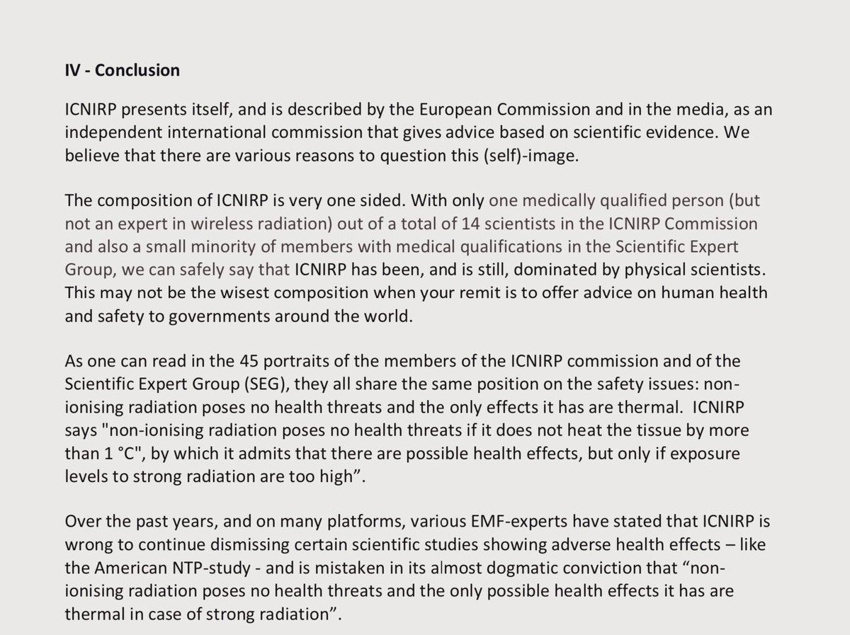 O_Grigoriev's tweet photo. #ICNIRP - The International Commission on Non-Ionizing Radiation Protection: Conflicts of interest, corporate interests and the push for #5G. The report of Members of the #European #Parliament and financed by the Greens/EfA group in the European Parliament
https://t.co/0TtsTREq5J https://t.co/bpYRKcIuLc