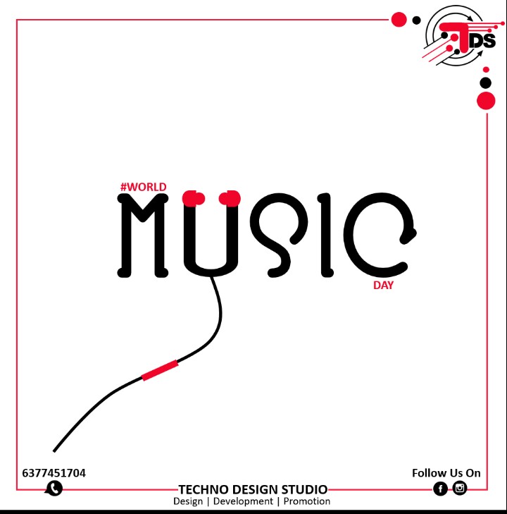 TechnoDesign_S's tweet photo. WORLD MUSIC DAY ๐ผ๐ถ๐น๐ค๐
I think music in itself is healing. Itโs an explosive expression of humanity. Itโs something we are all touched by. No matter what culture weโre from, everyone loves music.
#WorldMusicDay2020 #WorldMusicDay #technodesignstudio https://t.co/Ox4jhHOf6r