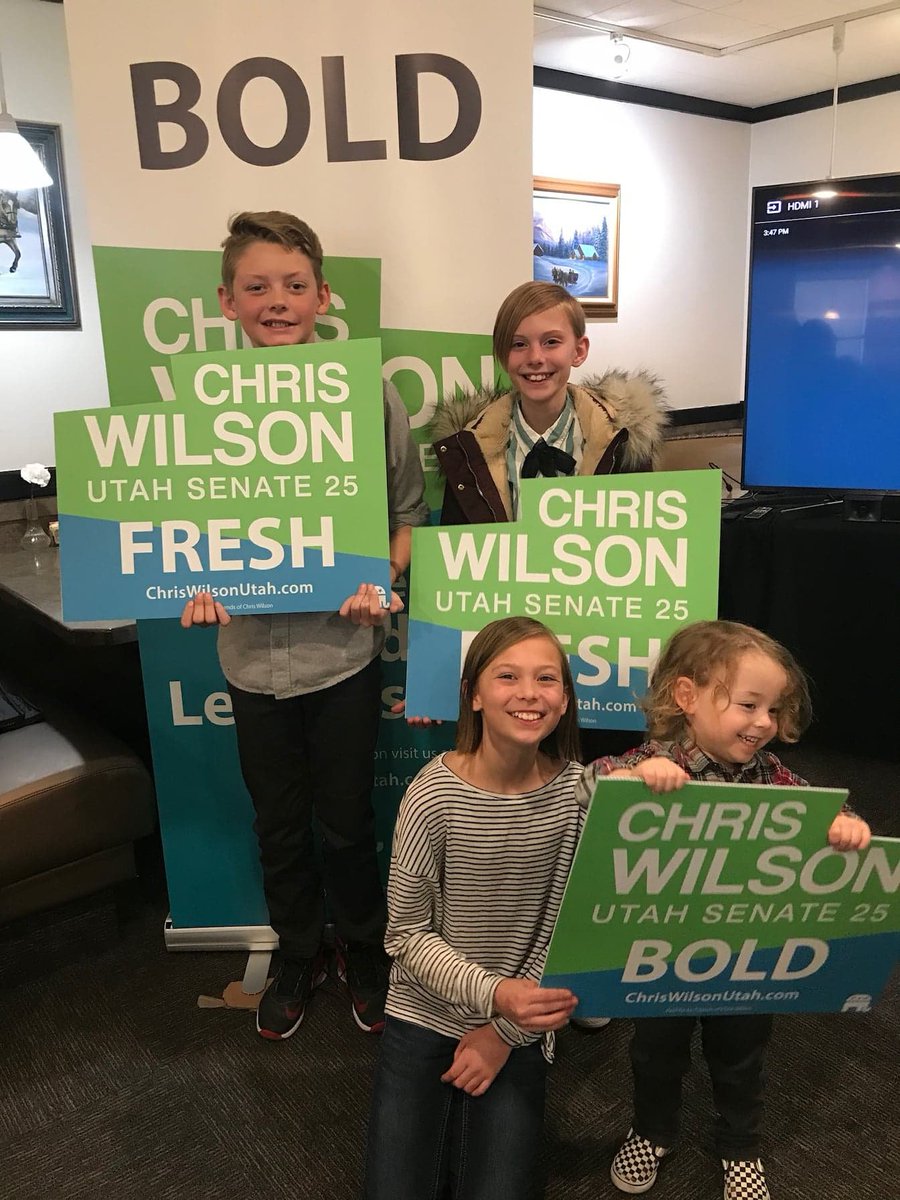 Grandpa’s got our vote! #VoteChrisWison #ItsTime