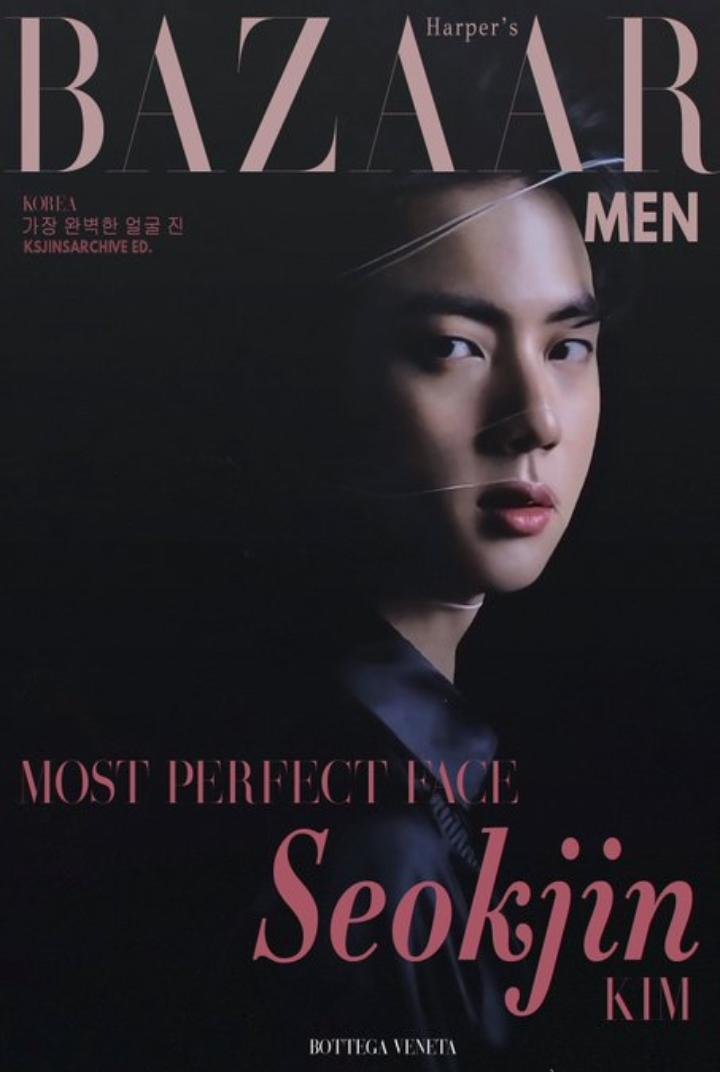 Qg_Barmys's tweet photo. 🔮Kim Seokjin Revista Cover - Junho 2020
#MostPerfectFace #JIN
#방탄진 #김석진 #진
#방탄소년단 #BTS
@BTS_twt https://t.co/jiQPSfKzkP