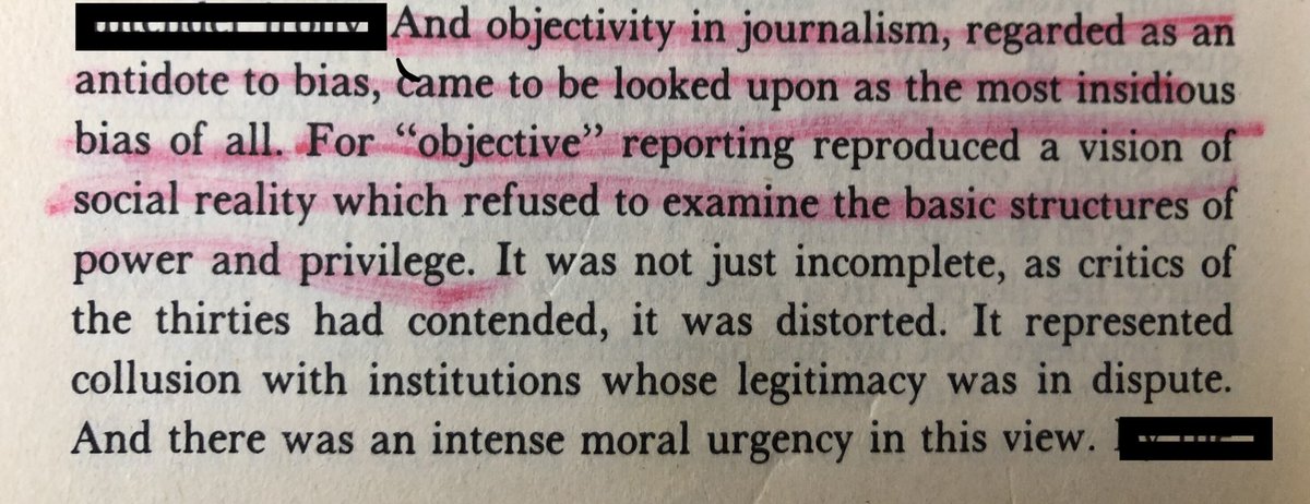 By the 1960s objectivity was already under attack.