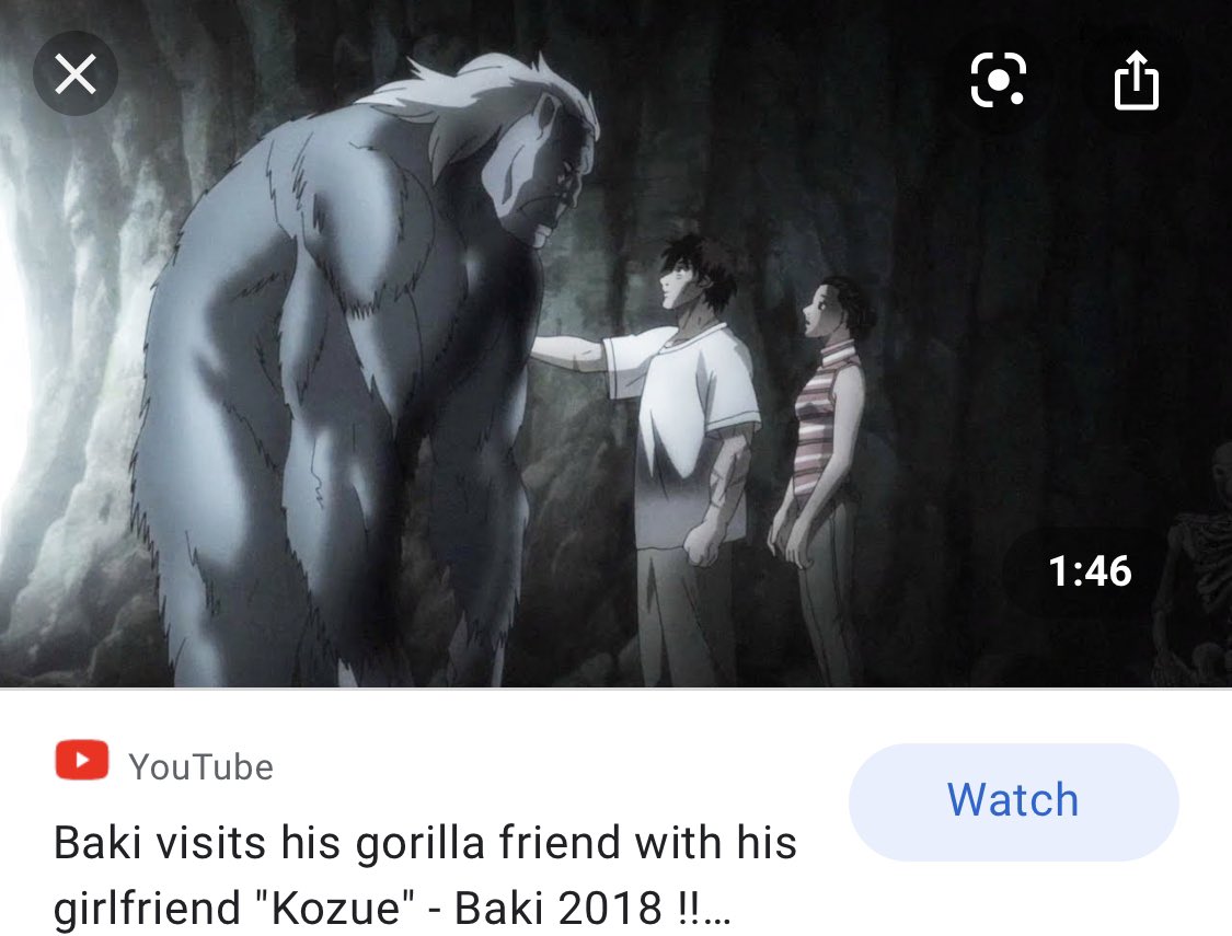 Baki out of context tweet media