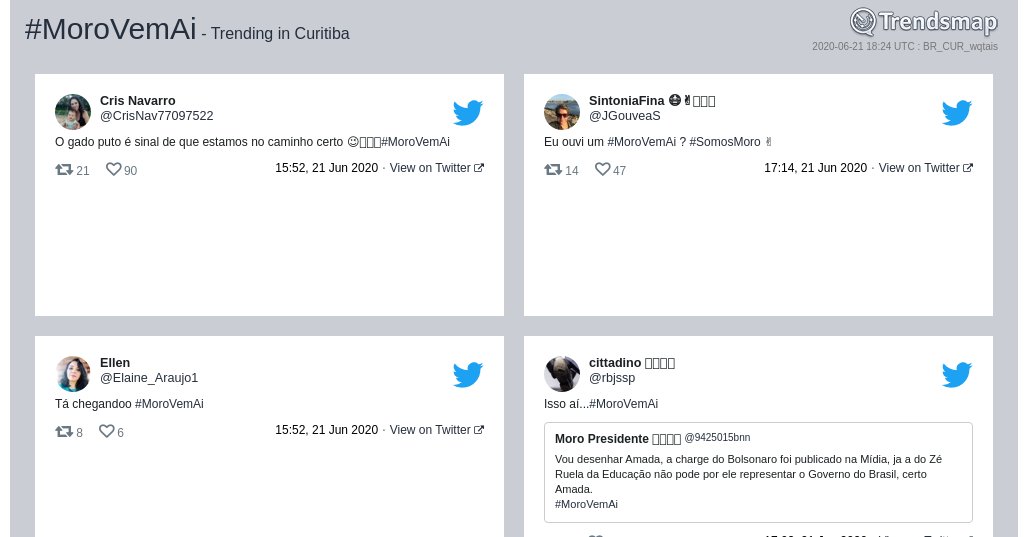 TrendsCuritiba's tweet photo. #morovemai é tendência em #Curitiba

https://t.co/ms0ULY0jH7 https://t.co/phC5Bf8sJO