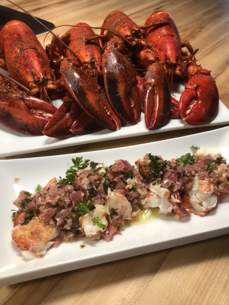 Thanks to the many Canadians that lobster fish inshore and offshore bringing these gorgeous crustaceans to our tables.