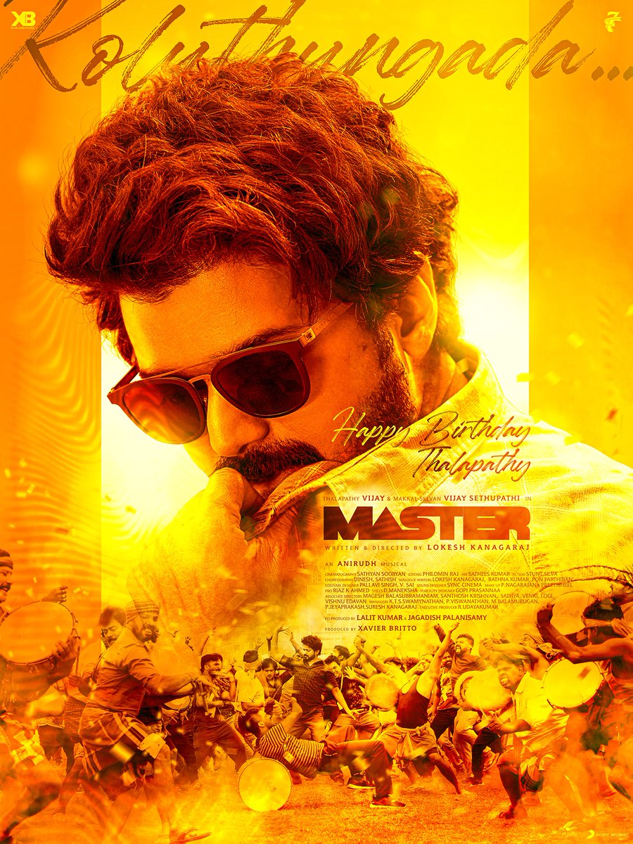 Kiran9744's tweet photo. #Master New Poster 💥

Happy Birthday Thalapathy

#HBDTHALAPATHYVijay https://t.co/mxiBlBXIQ0