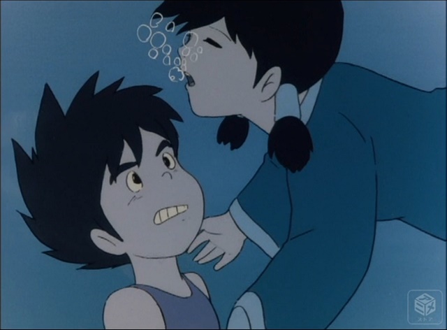 未来少年コナン』8話。コナンは自身の生命の危機では無理でも、こと