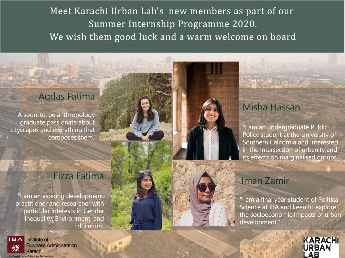 Karachi Urban Lab on Twitter "The Karachi Urban Lab Aqdas
