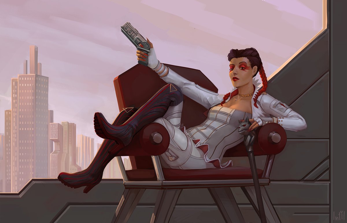 int1ll's tweet photo. #ApexLegends #ApexLegendsFanart #art #pinup https://t.co/6PUUFlkHQK
