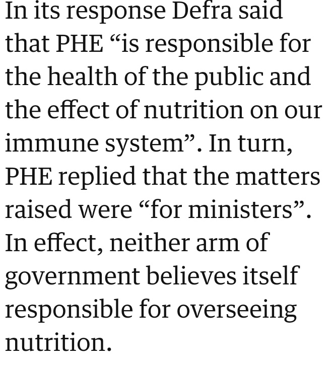 Another example of shocking negligence of health and wellbeing of struggling families. In the face of an unprecedented crisis, adequate nutrition was not a priority. As the result some children's  #FreeSchoolMealsLooked like this:  https://www.theguardian.com/world/2020/jun/21/government-attacked-for-ignoring-expert-advice-on-nutrition-in-food-parcels  https://twitter.com/RobbieCanCook/status/1273631492757995522