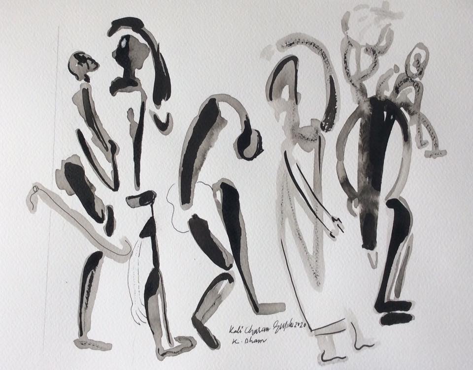 artkalicharan's tweet photo. Korean black ink drawings on paper, during COVID-19 #lockdown period.

#ArtistKalicharanGupta
https://t.co/Lma86EbiQD
.
#ContemporaryArtist #ArtCurator #ArtDefinesMe #IndianArtist #MyArtStyle #InkDrawings #HandDrawn #Artsy #ArtSanity #ArtFido #Arte https://t.co/ZAjLBEKnxP