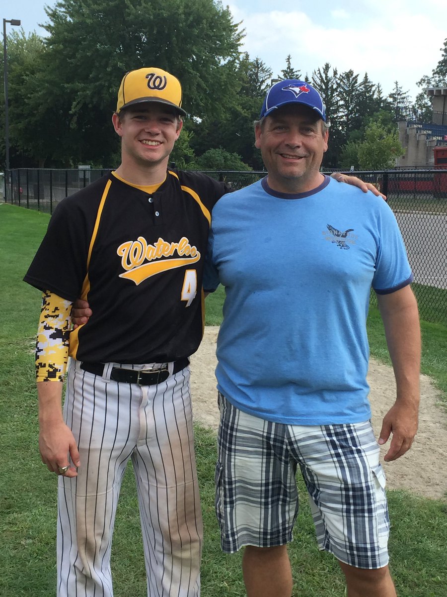 Nathan_Laird15's tweet photo. @brockbaseball @brockbadgers @BrockUniversity @GuruCBG @CDNBaseballNet @BaseballOntario @baseballcanada Happy Father’s Day to my hero/mentor/dad. Wishing all the dads out there a great day. https://t.co/rGOta9r4v2