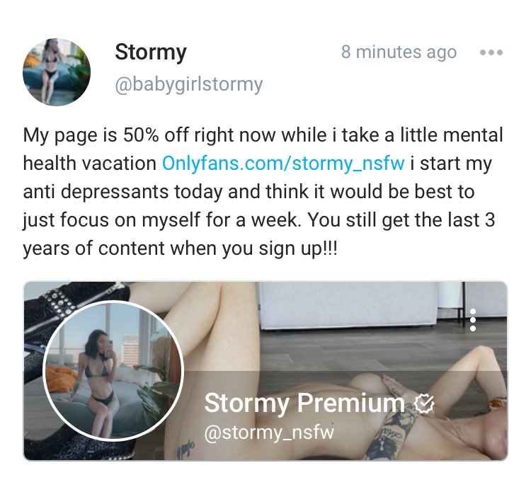 Stormy only fans