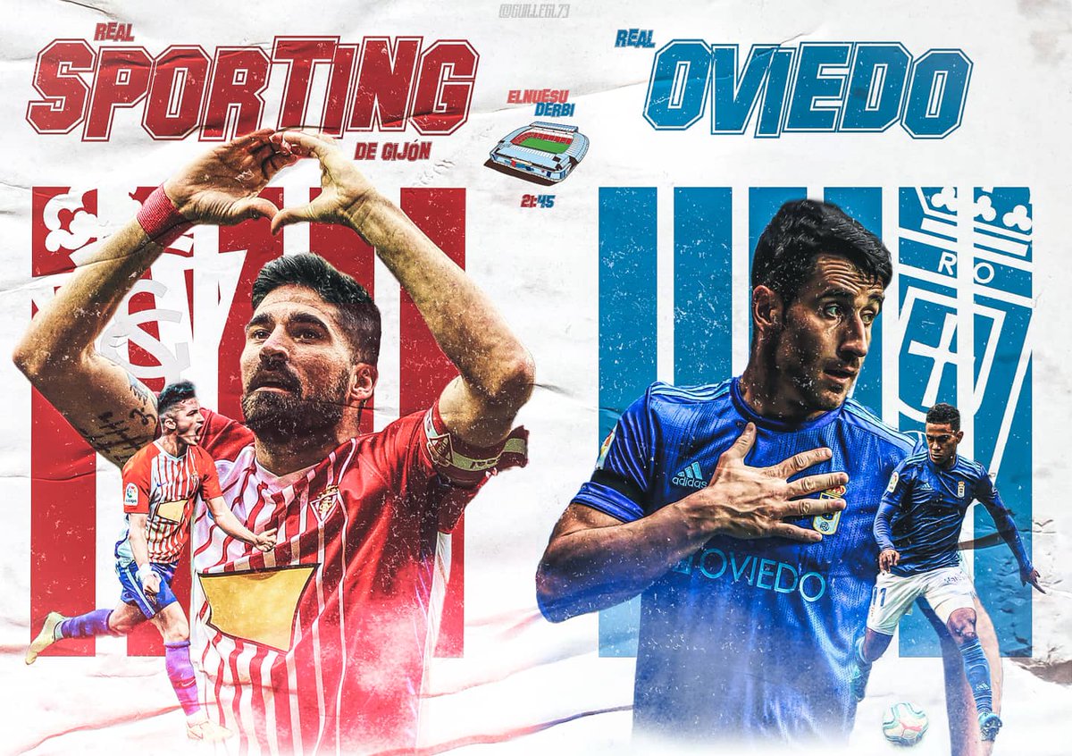 🔴⚪J34 SPORTING-OVIEDO 🏟️ El Molinón ECQ 📆 LUNES 22/06/20 🕠 21:45 H 📺 Gol Tv #PuxaSporting #SportingOviedo #Derbiasturiano #ElNuesuDerbi #LigaSmartBank