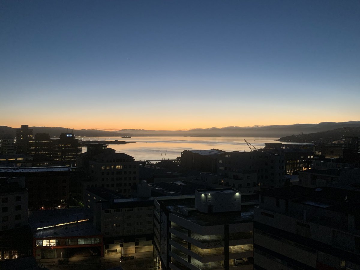 Early morning views from <a href="/jrny_ai/">JRNY</a> HQ! 😍