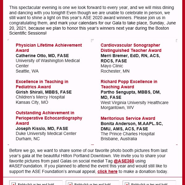 VLSorrellImages's tweet image. @ASE360 #JADEL

COVID-19 may have kept us away physically, but our hearts are with you now.

Congratulations ONE &amp;amp; ALL!
Here's to you... I raise my glass as if we were all together!

@ottoecho @MerriBremer @ppsengupta1 @BonitaEcho