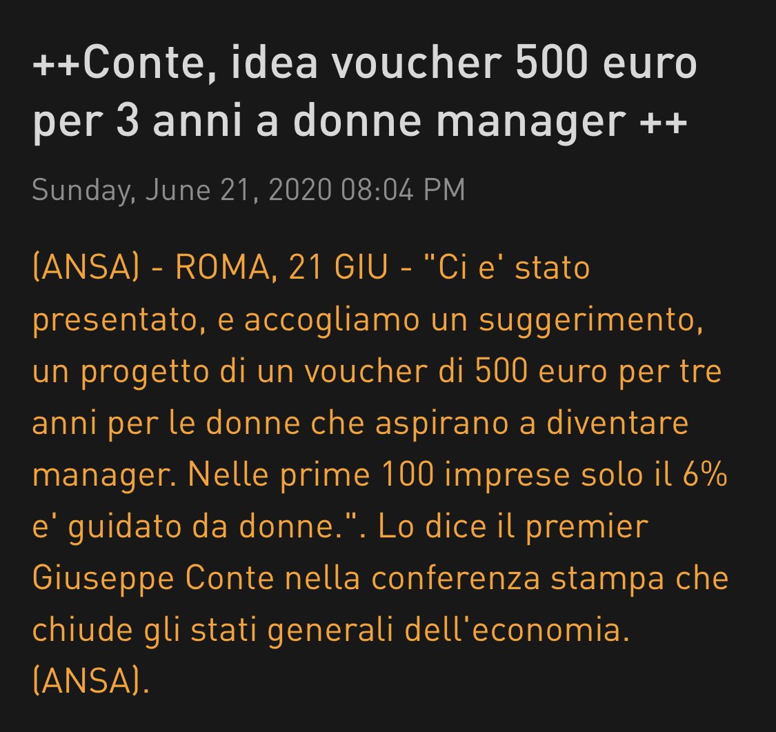 VMalagutti's tweet image. E con questa pagliacciata il nostro bravo presentatore (cit) riesce a offendere donne e manager in un colpo solo. #ideone che davvero...
#conte #StatiGenerali