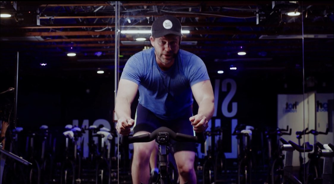 Got my <a href="/swtcycle/">Swtcycle</a> fix from the SweatFather himself @jasonsquirela! Thanks for the great class! #HappyFathersDay