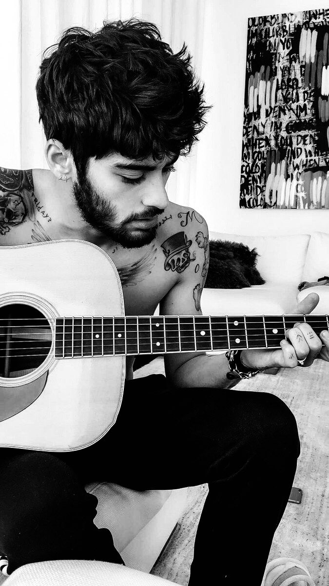 a thread of the boys in b&w;
