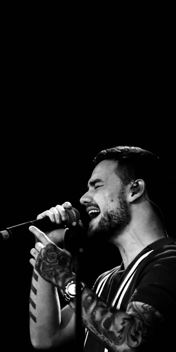 a thread of the boys in b&w;
