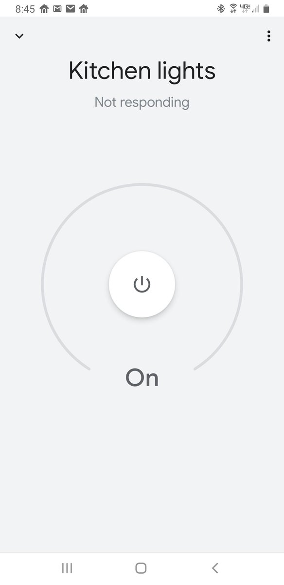 hue lights not responding to google home