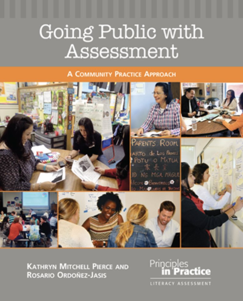 A6: Going Public with Assessment: A Community Practice Approach shares classroom vignettes, strategies, &amp; resources for “going public” with literacy assessment through teacher collaboration with colleagues, with families, &amp; with the community. #NCTEchat
store.ncte.org/book/going-pub…
