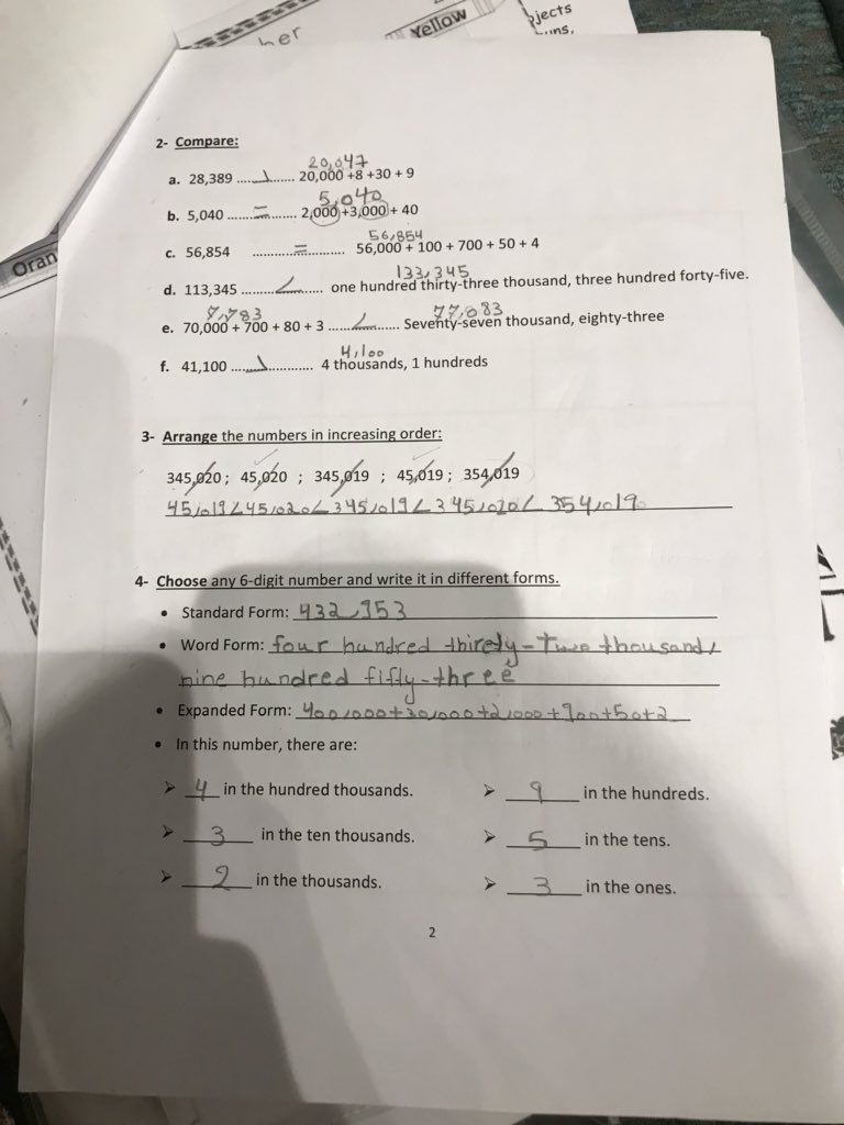 Darin987654321's tweet photo. #Sama_kayed #Grade3A @Yasminalou @dina_jradi @Hhhsinfo
Math is not a problem to be solved,but a number to be enjoyed! In this way Sama enjoyed while revised her #Numbers_Sheets https://t.co/1fj30UKnX6