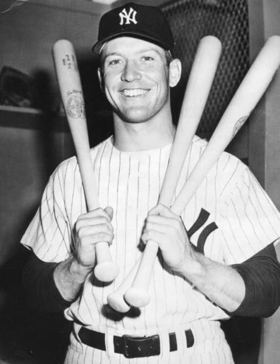 BaseballQuotes1's tweet photo. My dad was a righty &amp; granddad a lefty. I batted lefty against my dad &amp; righty against my granddad. -Mickey Mantle on learning to switch hit https://t.co/RCskNVwam0