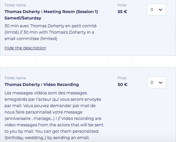 Thomas Doherty Updates Just Received More Info On The Panel It Will Not Be Livestreamed And Will Be Accessible For Only People Who Paid And Will Receive A Personal Zoom