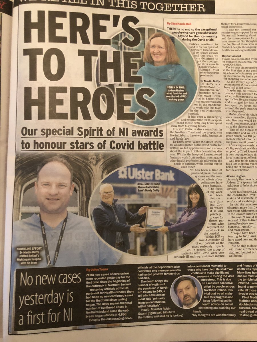 Great to see <a href="/mdthemd/">Martin Duffy</a> getting the recognition for his efforts in this tough time. Always there for NI boxers. I always say, if you want something done, ask someone who is always busy! 👏👏<a href="/Tommymac90/">Tommy McCarthy</a> <a href="/JamesT931/">James Tennyson</a> <a href="/PaulhylandJR/">Hylo</a>