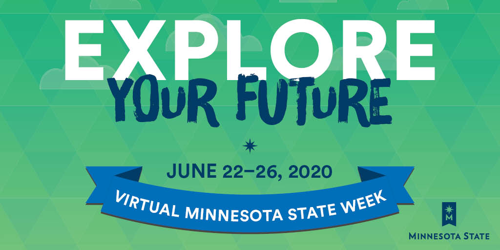 InverHillsCC's tweet photo. Start the journey to your future with a virtual visit during Minnesota State Week and apply for FREE any time that week! Register to visit: https://t.co/nNlpqDd04t #InverAndBeyond #MinnStateWk #VirtualTours @MinnStateEdu https://t.co/eANH9P3Z0V