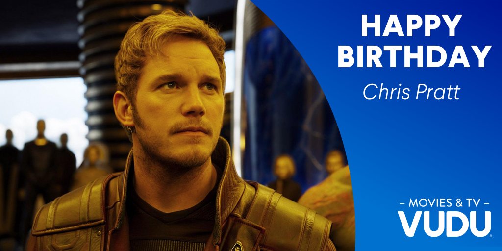 Happy birthday to galaxy guardian, Chris Pratt! 