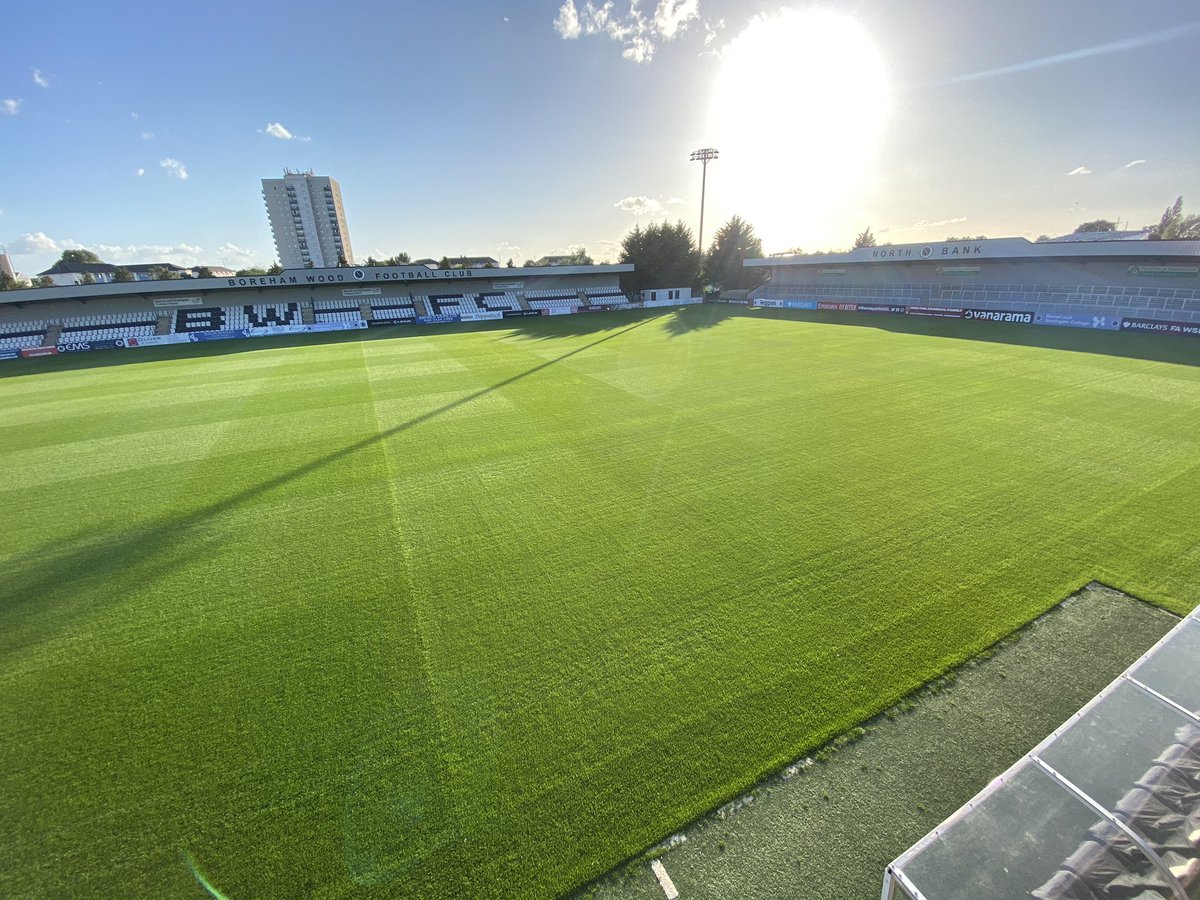 Boreham Wood FC tweet media