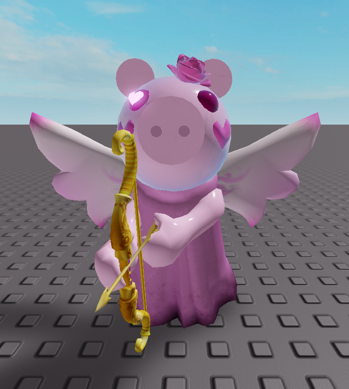 𝒸𝑜𝓂𝑒𝓉 On Twitter Darealminitoon Roblox Robloxdev Robloxpiggy Hullo Ever Wanted To Be A Cupid In Piggy I Got Ya Here S My Piggy Valentines Cupid Skin Concept Entry Theme Audio Made Originally By Me - roblox piggy angel skin