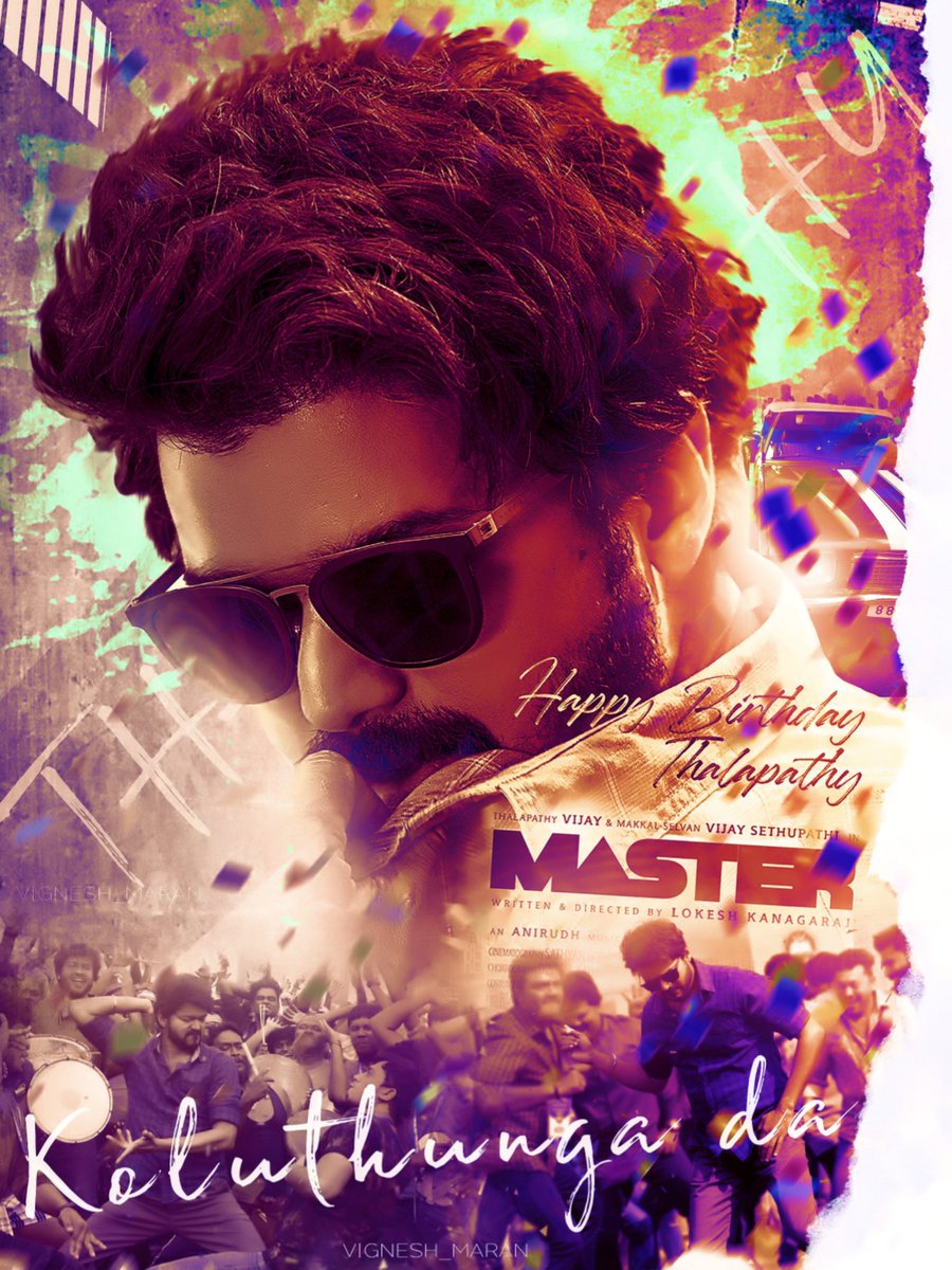 Vicky84289560's tweet photo. My Design Support Guys..❤️🤞Hope yu like it..
#HBDTHALAPATHYVijay #Thalaivaaaa
@SSMusicTweet @Dir_Lokesh
@gopiprasannaa sir @ActorVijayUniv
@actorvijay #ThalapathyVijay
#Master @VijayTeamOnline
#VijayTheFaceOfKollywood @OTFC_Off #HBDTHALPATHYVijay
#IlayathalapathyVijay #P_D https://t.co/4EF2jVJ65D