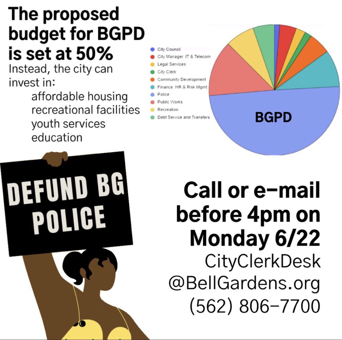 Bea on Twitter "Everyone who lives In Bell Gardens, please call/email