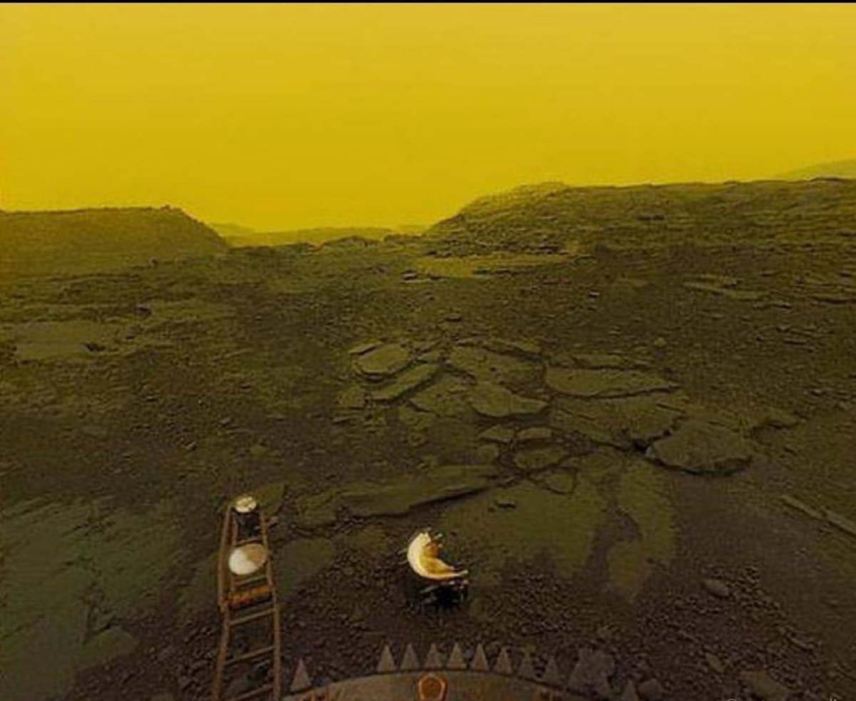 ConFactor's tweet photo. The clearest photo of the surface of Venus ever taken https://t.co/r1q4UYICfP