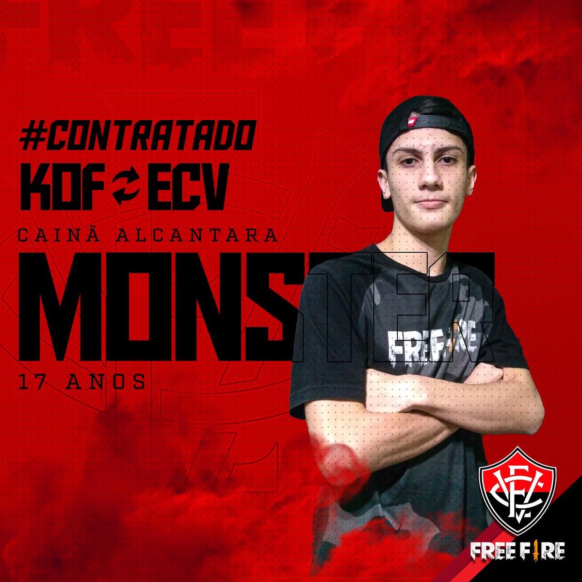 EC Vitória on X: Tem reforço no Leão! A equipe de Free Fire rubro-negra  anunciou a contratação de pro players da guilda Kof para fortalecer o  elenco. Confira os nomes que agora